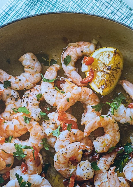 Chili Hvítlauksrækjur Uppskrift